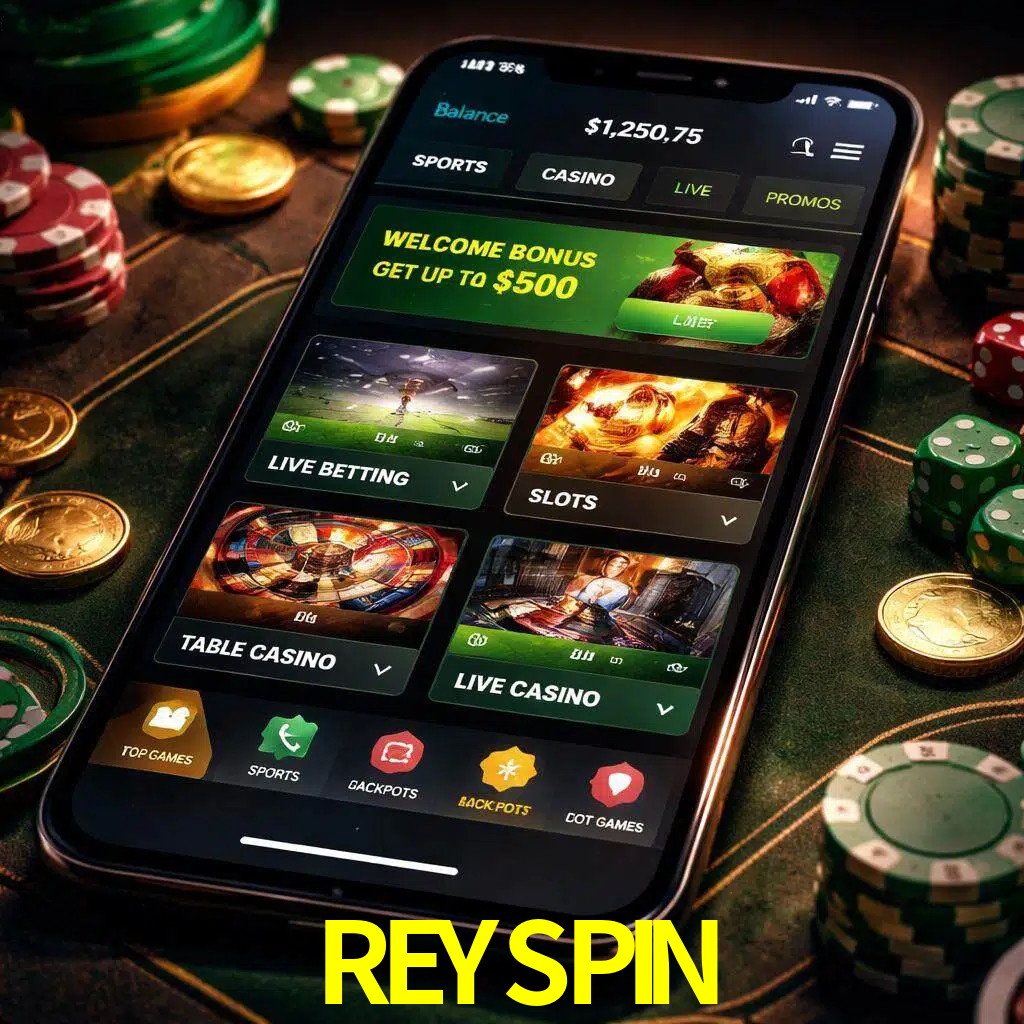 Diseño de juegos móviles REYSPIN para usuarios en México